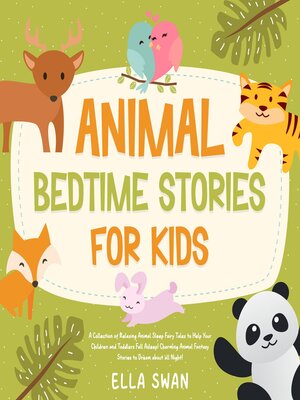 cover image of Animal Bedtime Stories For Kids